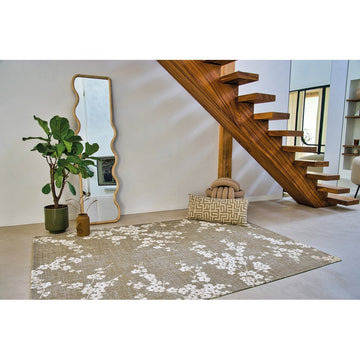 Louis De Poortere Sakura Sakura 9372 Wet Garden Washable Polyester Flatweave Eco-Rug-Louis De Poortere-Rug Love - The Most Loved Rug Store
